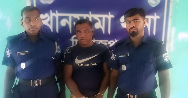 গ্রেফতারকৃত অভিযুক্ত মো. রবিউল ইসলাম।